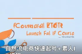 自然流电商快速起号+素人IP课程
