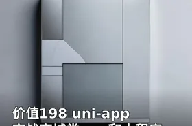 价值198 uni-app实战商城类app和小程序