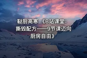 鞑厨高寒 《B站课堂：撕毁配方——9节课迈向厨房自由》