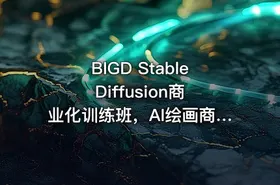 BIGD Stable Diffusion商业化训练班，AI绘画商业应用课程 价值1299