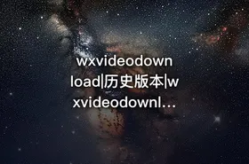 wxvideodownload|历史版本|wxvideodownloadv260502windowsx8664