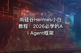 尚硅谷Hermes小白教程：2026必学的AI Agent框架