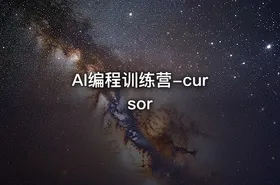 AI编程训练营-cursor