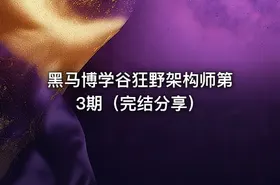 黑马博学谷狂野架构师第3期（完结分享） - getfromcode