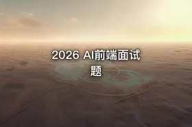 2026 AI前端面试题