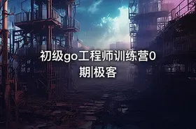 初级go工程师训练营0期|极客