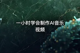 一小时学会制作AI音乐视频
