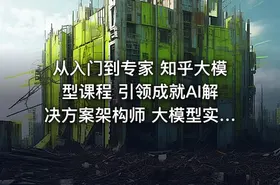 从入门到专家 知乎大模型课程 引领成就AI解决方案架构师 大模型实战课程