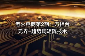 老火电商第2期：万相台无界-趋势词矩阵技术