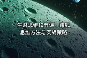 生财思维12节课：赚钱思维方法与实战策略