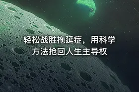 轻松战胜拖延症，用科学方法抢回人生主导权