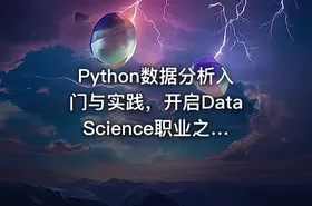 Python数据分析入门与实践，开启Data Science职业之旅（完结无密）