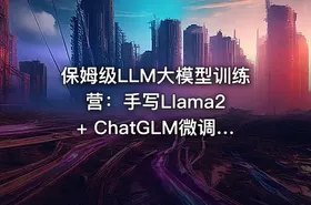 保姆级LLM大模型训练营：手写Llama2 + ChatGLM微调 + DP分布式 + 函数调用项目实践
