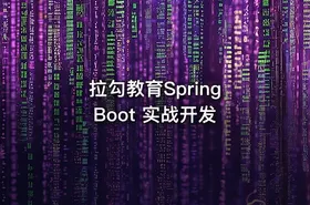拉勾教育Spring Boot 实战开发 - getfromcode