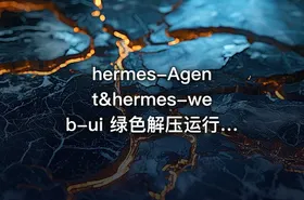 hermes-Agent&hermes-web-ui 绿色解压运行版260527更新