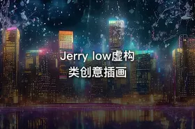 Jerry low虚构类创意插画