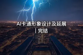 AI卡通形象设计及延展 | 完结