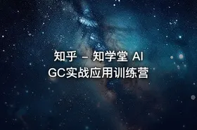 知乎 - 知学堂 AIGC实战应用训练营