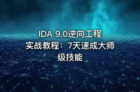 IDA 9.0逆向工程实战教程：7天速成大师级技能