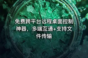 免费跨平台远程桌面控制神器，多端互通+支持文件传输 - getfromcode