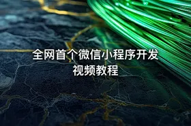 全网首个微信小程序开发视频教程
