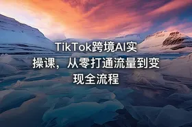 TikTok跨境AI实操课，从零打通流量到变现全流程