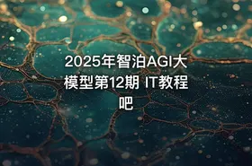 2025年智泊AGI大模型第12期 IT教程吧