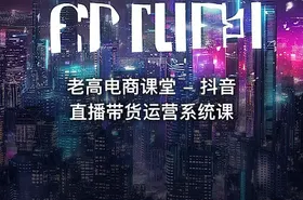老高电商课堂 - 抖音直播带货运营系统课