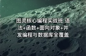 图灵核心编程实战班 语法+函数+面向对象+并发编程与数据库全覆盖