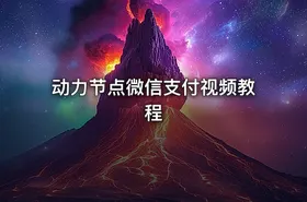 动力节点微信支付视频教程