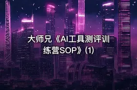 大师兄《AI工具测评训练营SOP》(1) - getfromcode