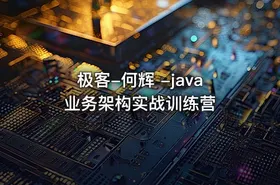 极客-何辉 -java业务架构实战训练营