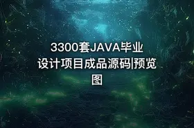 3300套JAVA毕业设计项目成品源码|预览图