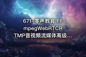 671-零声教育 FFmpegWebRTCRTMP音视频流媒体高级开发