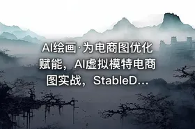AI绘画·为电商图优化赋能，AI虚拟模特电商图实战，StableDiffusion电商图优化教程