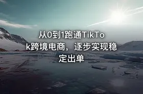 从0到1跑通TikTok跨境电商，逐步实现稳定出单