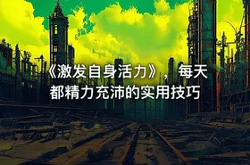 《激发自身活力》，每天都精力充沛的实用技巧