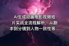 AI生成动画电影视频短片实战全流程解析，从剧本到分镜到人物一致性等手把手教你 - getfromcode