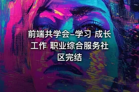 前端共学会-学习 成长 工作 职业综合服务社区完结