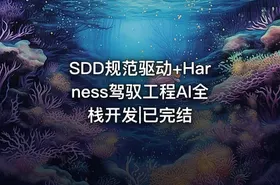 SDD规范驱动+Harness驾驭工程AI全栈开发|已完结