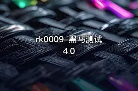 rk0009-黑马测试4.0