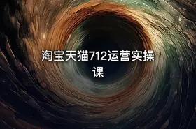 淘宝天猫712运营实操课