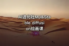 AI进化社MJ&Stable diffusion绘画课