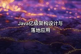 Java亿级架构设计与落地应用 - getfromcode