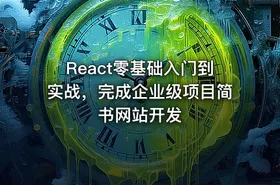 React零基础入门到实战，完成企业级项目简书网站开发