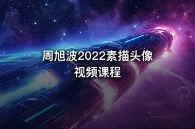周旭波2022素描头像视频课程