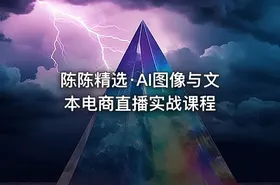 陈陈精选·AI图像与文本电商直播实战课程