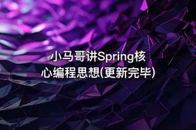 小马哥讲Spring核心编程思想(更新完毕)