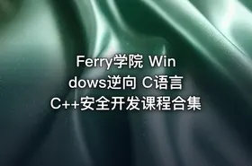 Ferry学院 Windows逆向 C语言 C++安全开发课程合集 - getfromcode