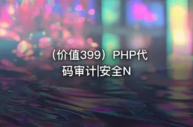 （价值399）PHP代码审计|安全N